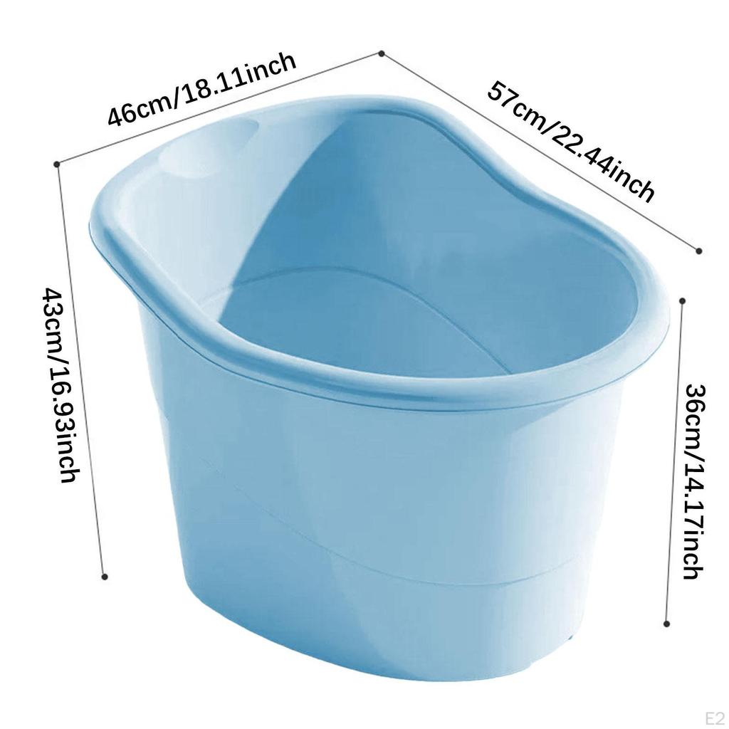 Shower Bucket for Kids with Upright Bathing Feature