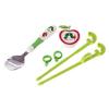 Eric Carle Training Chopsticks and Spoon Case Set, see detailed description, 1 set, 1 set, 1 chopstick + 1 spoon + 1 case