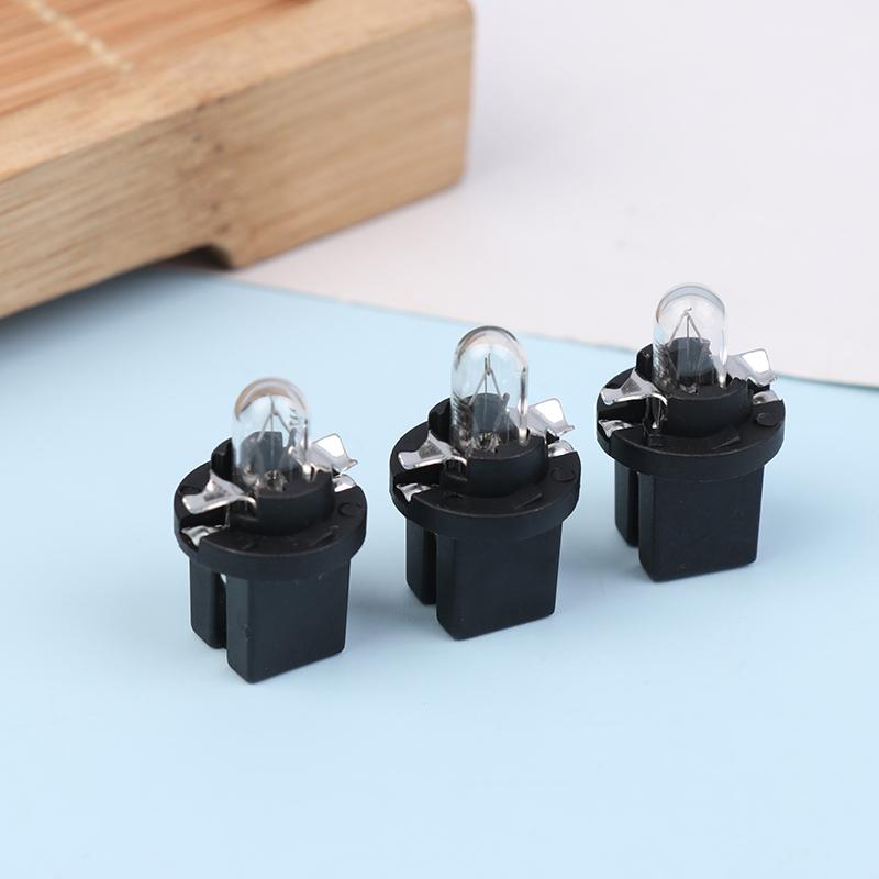 5/10 Stück LED-Glühbirne B8.5D LED Auto Innenraumleuchten Armaturenbrett Warnanzeige Keil Auto Instrumententafel Lampe Warmgelb 12V