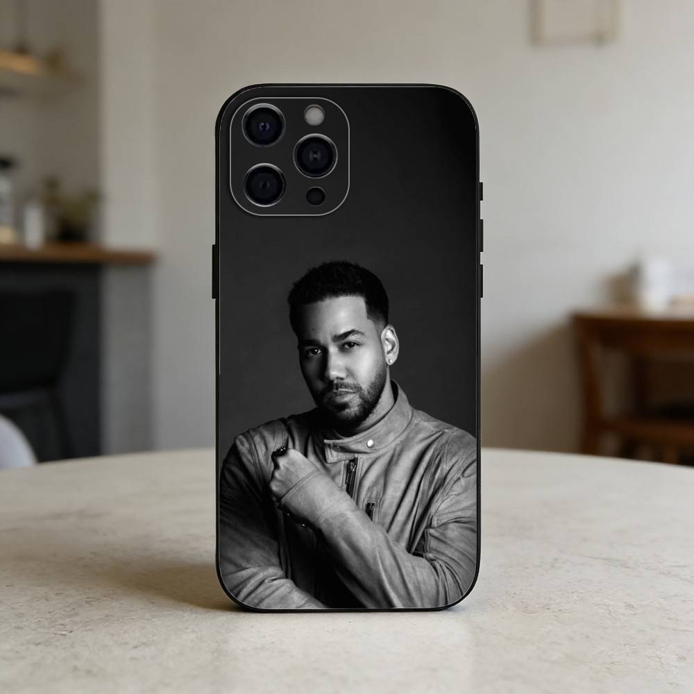 Singer Romeo Santos Phone Case Silicone black Soft For IPhone 17,16,15,14,13,12,11,SE,Plus Pro Max iPhone14Pro