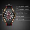 RORIOS Watch Quartz Day of the Week Display Multifunctional Lightweight Waterproof Luminous Work Stylish Popular Simple Business Unisex Stylish Day
