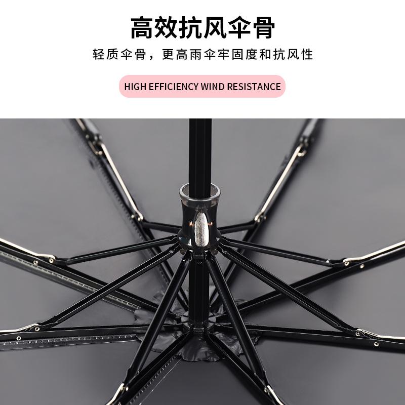 Japanese Umbrella Small Curved Hook Weather and Rain Umbrella Logo Folding Sunscreen UV Protection Small Female Sunshade Sun Umbrella
