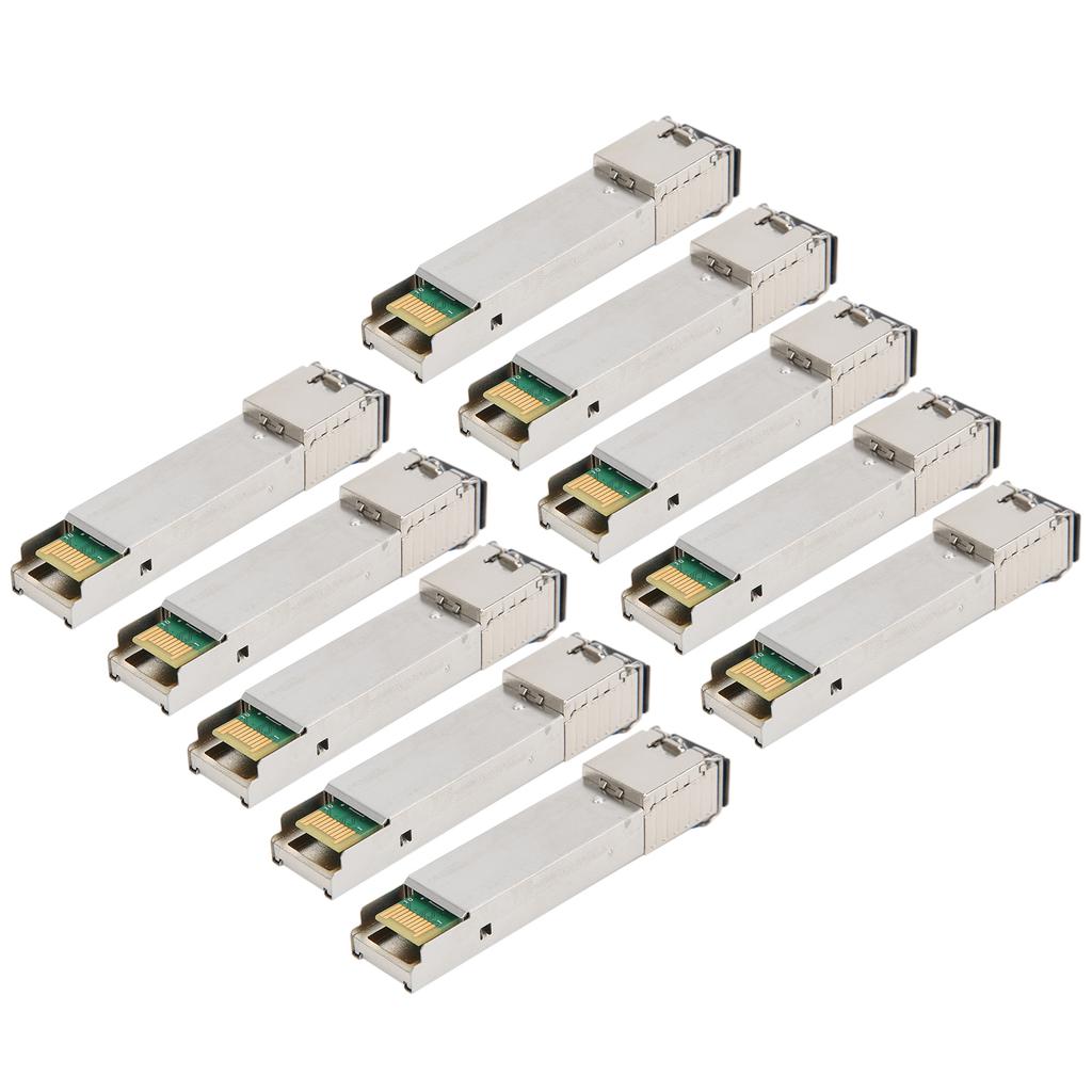 10PCS SFP Optical Module SC Interface Single Mode Fiber for HUAWEI H3C Cisco 20KM