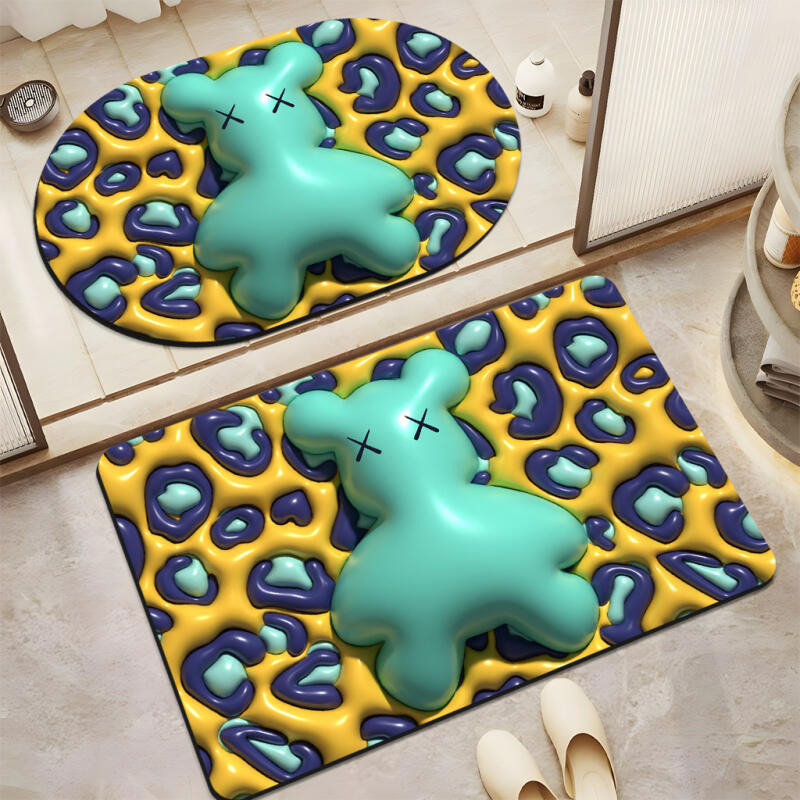 Новый 3D набор из двух частей расширенных напольных ковриков — фото 16