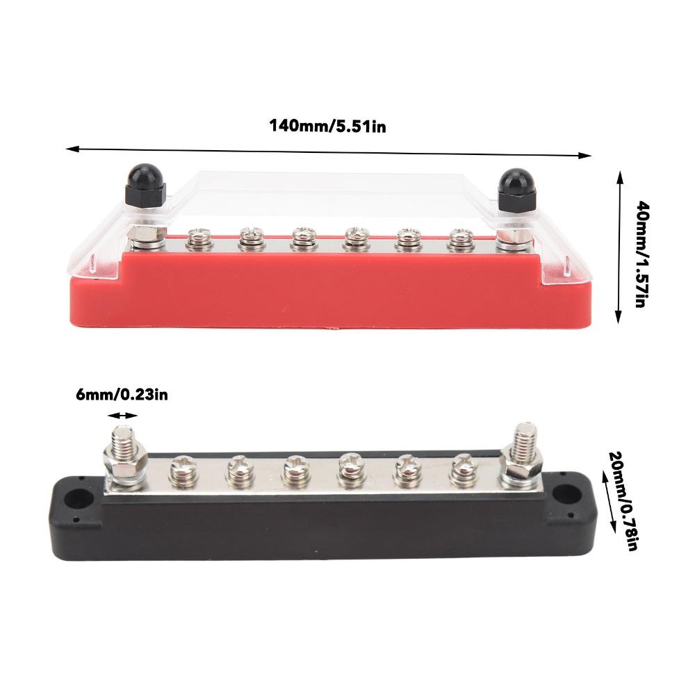 1 Pair 150A Power Distribution Block M6 Distribution Terminal Block  Marine Application