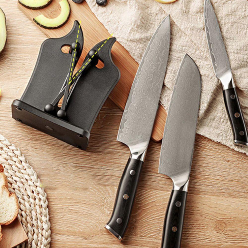 Manual Whetstone High-carbon Steel Cutter Sharpening Machine Kitchen Sharpener  Kitchen Gadgets