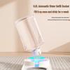 Portable Detachable Cat Face Split Feeder & Waterer with Built-in Measuring Ruler