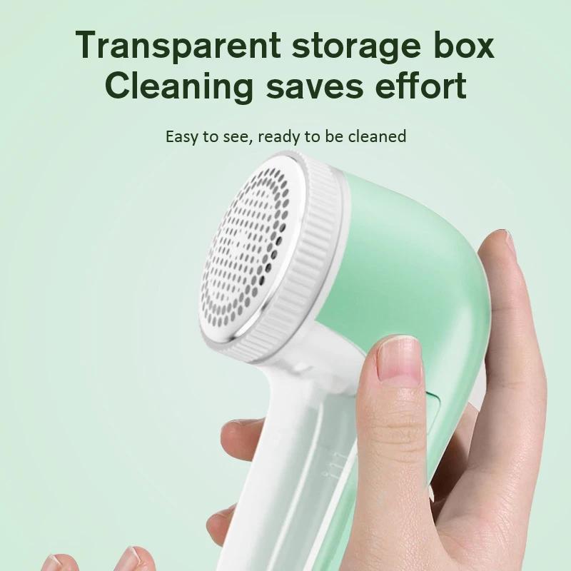 Clothes Bobble Fluff Shaver USB Operated Electric Fur Defuzzer 850mAh Portable Lint Remover Household Cleaning Tool