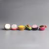 Creative and Novel Trinkets, Shell-peeled Small Fruits, Micro-landscapes, Car and Home Small Decorations, High Appearance Level