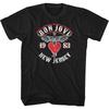 Moda Estiva 2026 T-shirt Trendy Metallo Bon Jovi Band Rock Casual T-shirt Uomo e Donna Band Cotone Gotico T-shirt Oversize