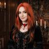 Harajuku Orange Gradient Black Wavy Wig Synthetic Women Layered Hairpiece  Role-playing