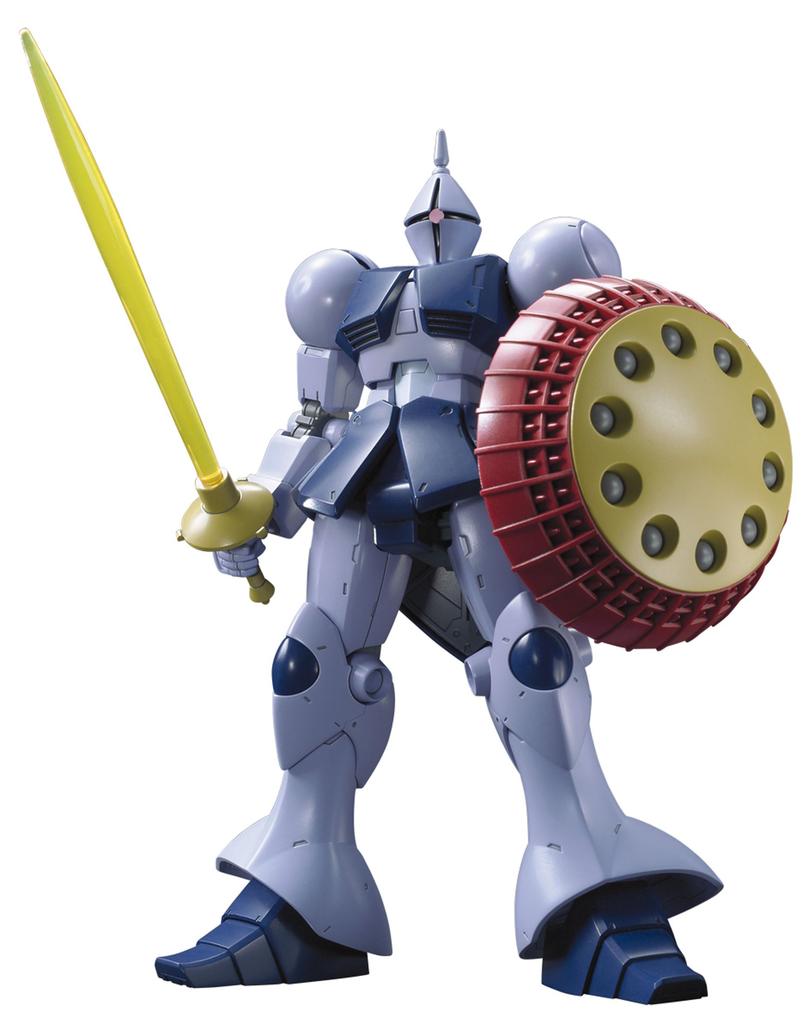 Gunpla HGUC 197 Mobile Suit Gundam Gyan Scale Plastic Model Kit 1/144 Pre-colored