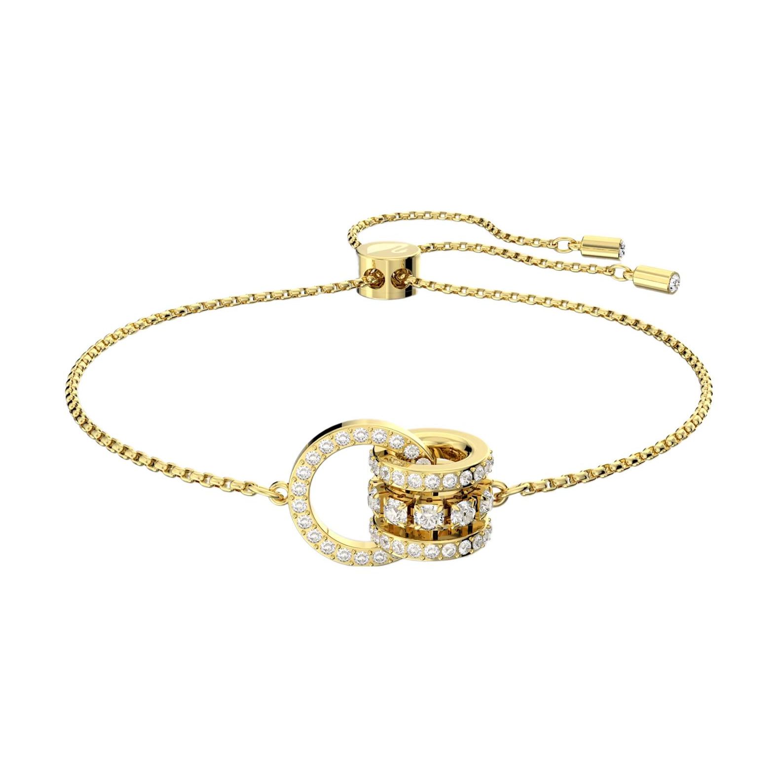 Swarovski Further Adjustable Imitation Crystal Bracelet Women bracelets 5646737 Box (Random Color),M