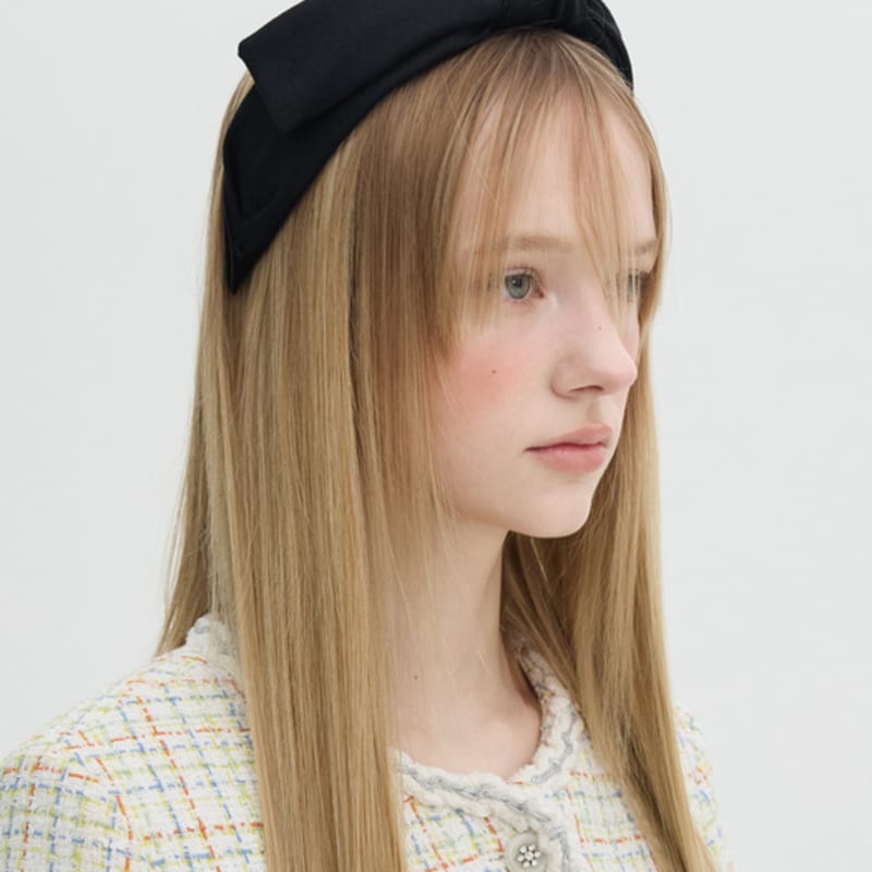 Brown Hat Petit Bunny - Noir