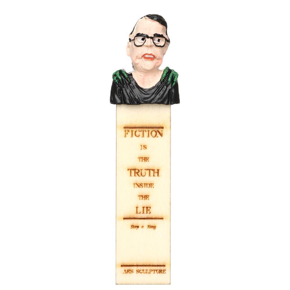 Office Supplies Resin Hand Carved Horror Bookmarks Half-Length Figure Figure Sculpture Horror Novels