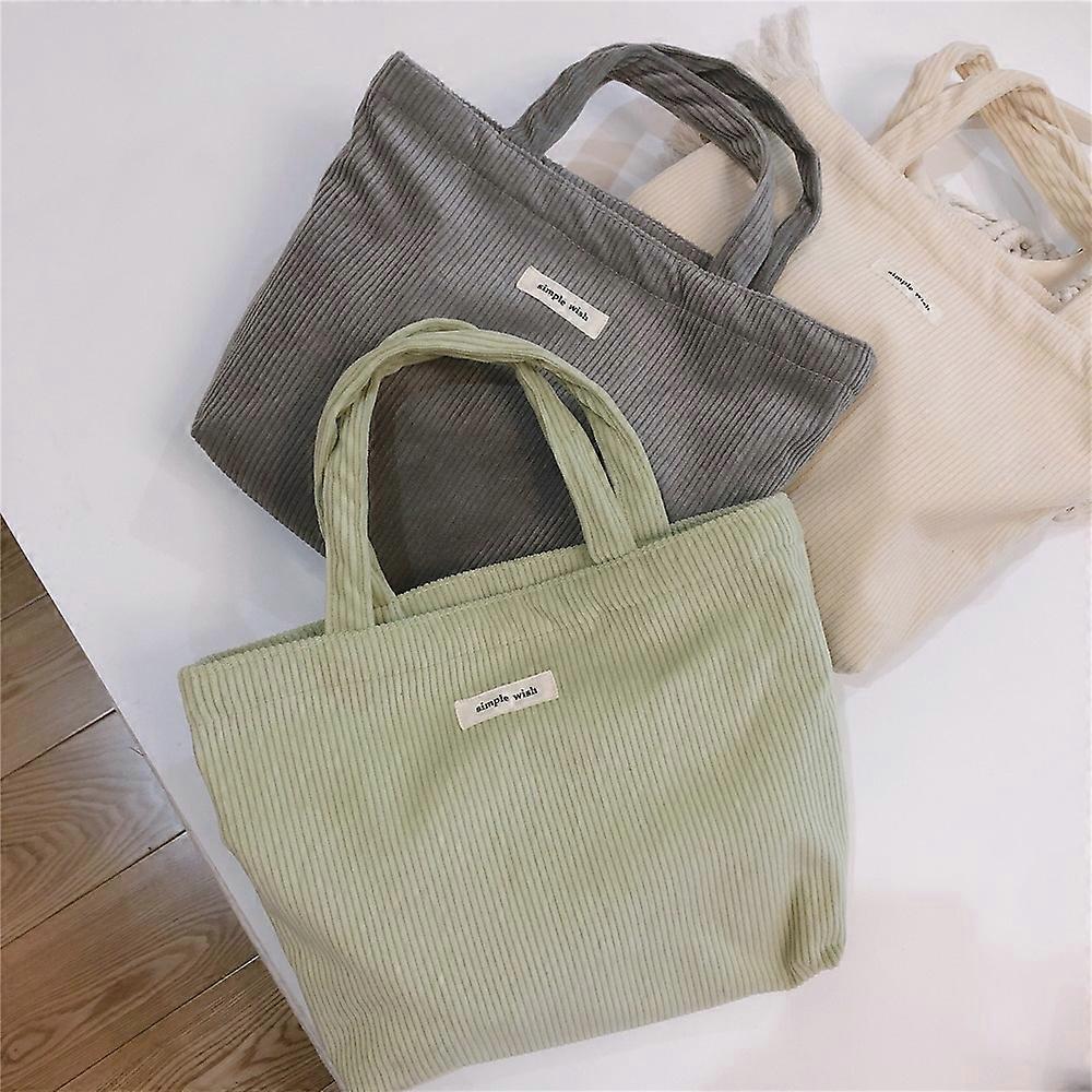 169 Handbag Makeup Storage Pouch Soft Corduroy Toiletries Organizer Cosmetic Storage Bag for Women a