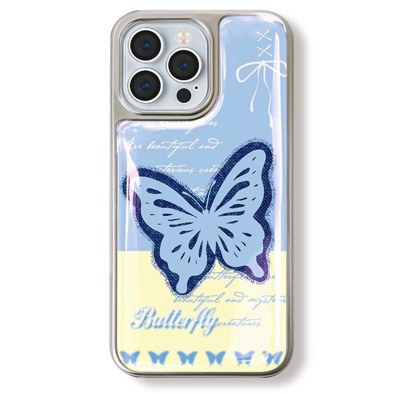 

Zhitai Чехол с гальваническим серебряным краем и капельным клеем для iPhone 12–14 и Huawei P70. iPhone 16 Pro Max