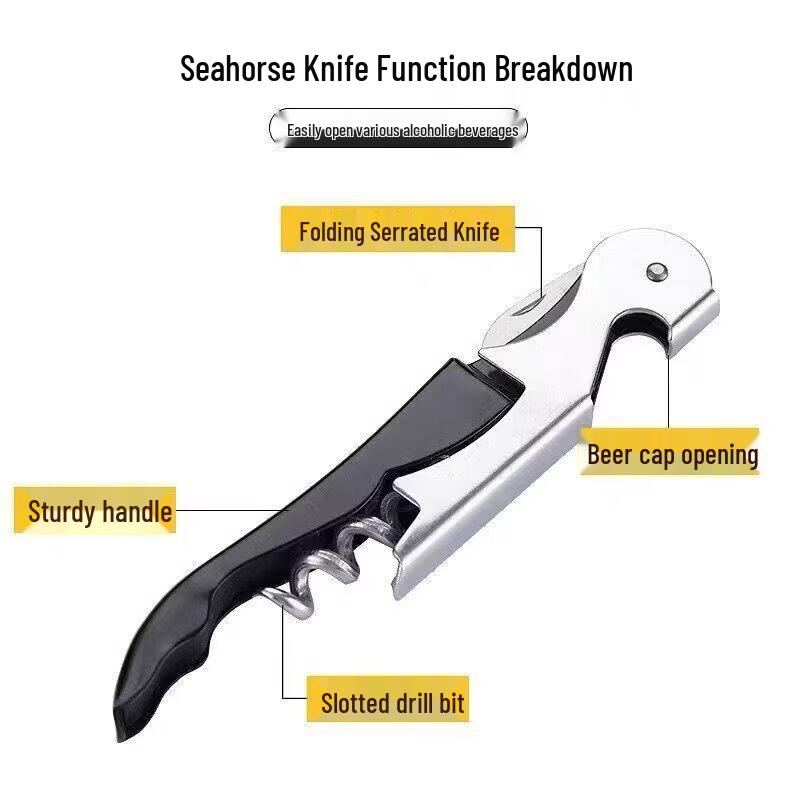 Premium Sommelier Corkscrew & Bottle Opener