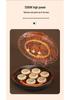 Padella Elettrica Doppia per Torte & Piadine - Padella Multifunzione Grande per Crêpes & Grigliate