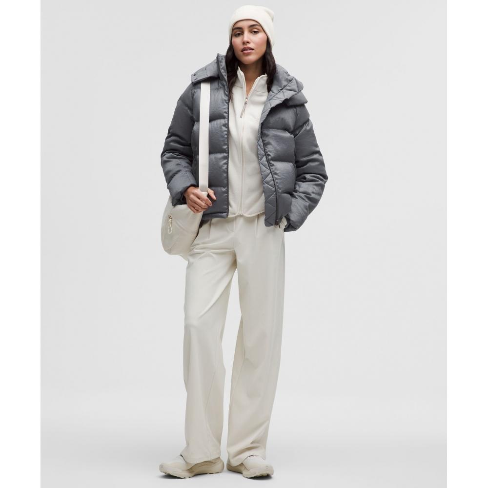 Lululemon Wunder Puff 600 Down Fill Jacket  Shine Solar Grey