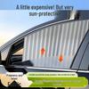 Magnetic Car Privacy Sunshade Curtain for Sedan - Front & Rear Side Windows