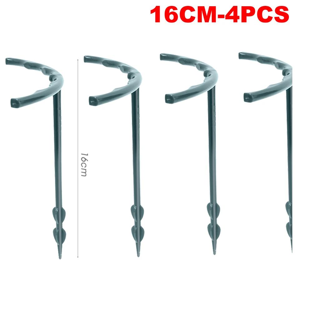 Palo di sostegno per piante, supporto per arrampicarsi per fiori, semicerchio, serra, supporto per asta di fissaggio, frutteto, giardino, bonsai, strumento