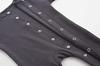 Baby Long Newborn Open Baby Months [KISBINI] Clothes, Romper, Sleeve, Coverall, Cotton, Legs, Underwear, Front, Baby, Gift, Charcoal/Off, 6-9