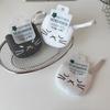 Cute Cat Wood Pulp Cotton Sponge - Cartoon Dishwashing Block, Oil-Removing Non-Stick, Kitchen Pot Cleaning Cloth