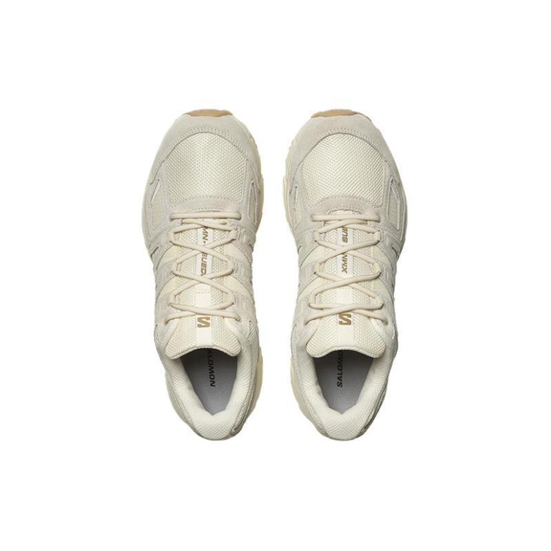 SALOMON X Mission 4 Wildleder 'Rainy Day Kelp' Sneaker 475092