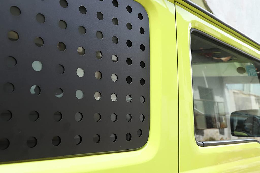 ANTC Aluminum Alloy Trunk Extension Shelf for Suzuki Jimny JB64 JB74 2020 2021 2022 2023 2024 Trunk Storage Bracket with Hanging Luggage Shelf (2019