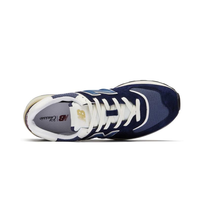 NEW BALANCE Freizeitschuhe Herren Damen Frühjahrsschuhe Dicke Sohlen Paar Niedriger Absatz Trendig Vielseitig Retro Sportschuhe U574LGBB