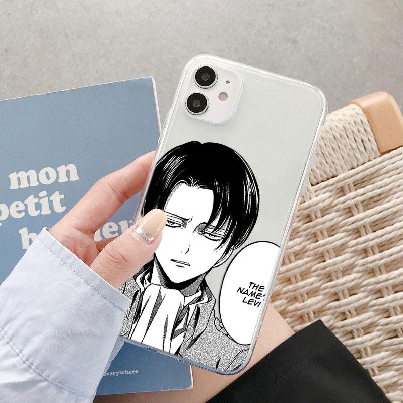 Dla Samsunga Galaxy A52 A32 A12 A21S A72 A51 A71 A50 A70 A31 A40 A10 A22 S10 S21 Ultra S20 FE Plus Etui TPU Anime Attack On Titan