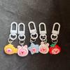 Cute Resin Keychain Loopy Keychain Resin Cartoon Doll Pendant Cute Accessories Perfect Gift for Woman Girls Children
