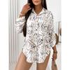 Women S Long Sleeve Printed Loose Casual Shirt For Women