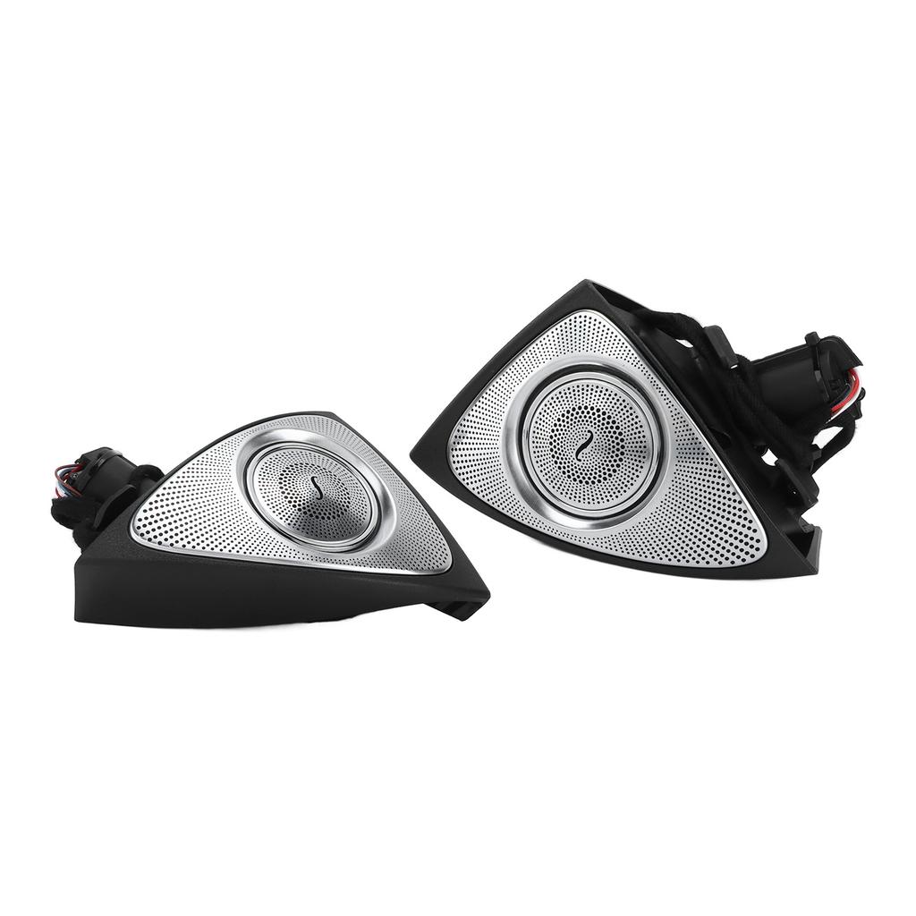 Tweeter giratorio 3D de 7 colores con iluminación ambiental LED Repuesto para MercedesBenz Clase S W222