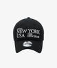 New Era 940Unst Ne Script Series Blk