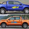 Ford, Isuzu, Nissan, Toyota 4x4 Off-road Trunk Sticker Decal