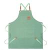 1PC Men's Apron Water-repellent Fabric Canvas Apron Chef Work Apron Suitable for BBQ Restaurant Bar Shop Cafe Studio Uniform