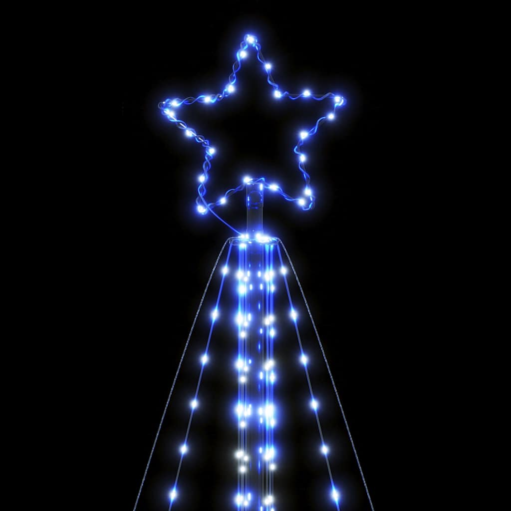LED Christmas Tree 615 LEDs Blue 404.5 cm