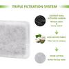 Pet Water Fountain Charcoal Replacement Filters Compatible with Petmate Replendish Mason Gravity Waterers, Automatic Cat Dog Water Bowl Dispenser