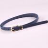 New Multicolor Decorative Leather Waist Belt - Fashionable and Versatile for Ladies
