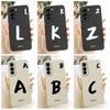 For Infinix Hot 70 5G X6895 Case New Design Letters A-Z Silicone Back Cover For Infinix Hot70 HOT 70 5G Phone Cases Bumper