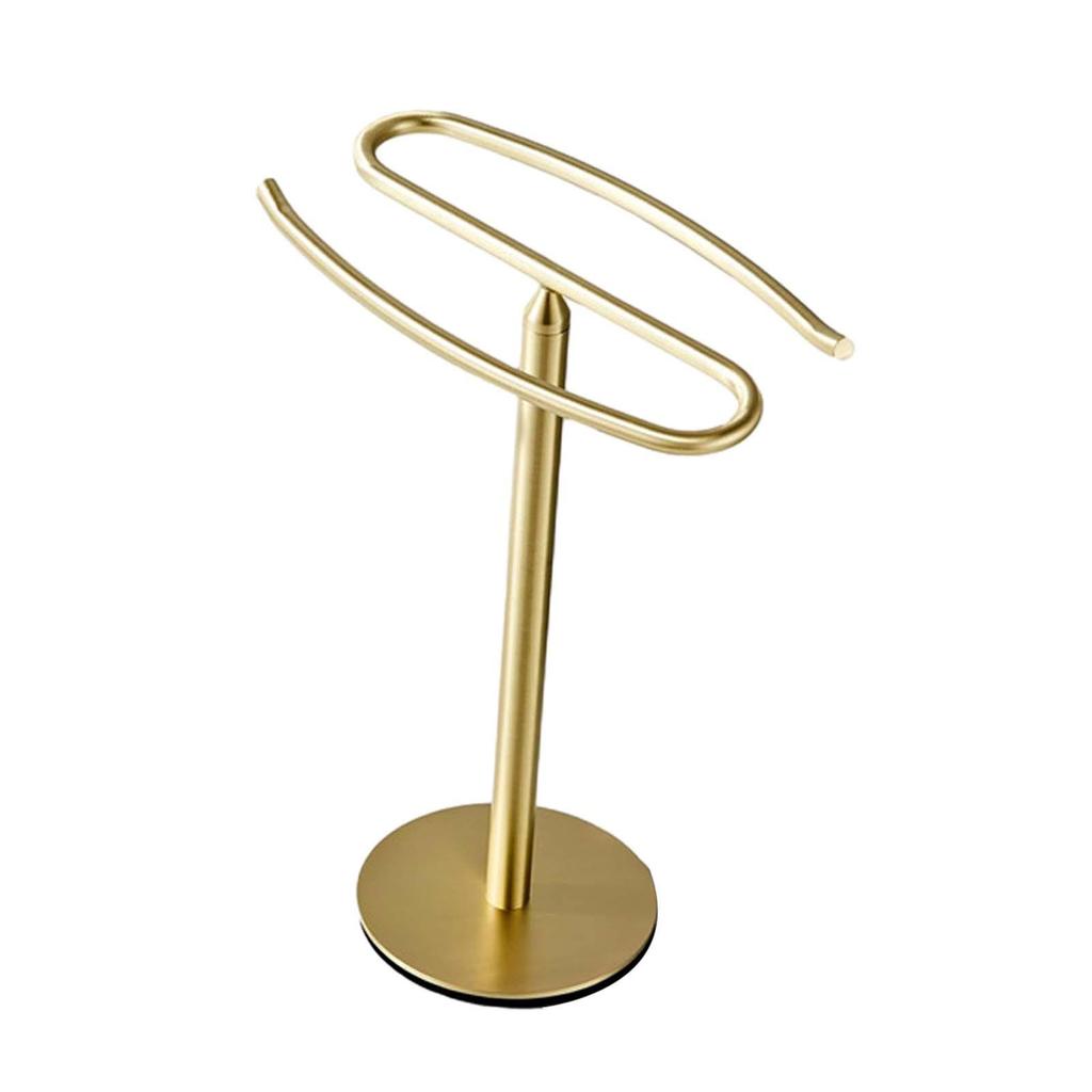 Hand Towel Stand Watch Holder Rust Resistant Antiskid Bottom Multipurpose Height 31cm Space Saving for Dressing Tables Accessory