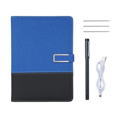 Smart Pen + A5 Leather Notebook Lined Journal Planner Realtime Sync for Digitizing Use with APP
