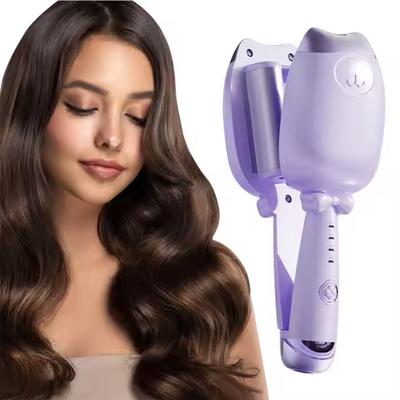Fer à boucler, froisseur, ondulateur de cheveux durable et sûr 32 mm Outil fer à boucler pour cheveux ondulés profonds Baguette à boucler pour cheveux Fer à boucler les cheveux pour tous les types de cheveux