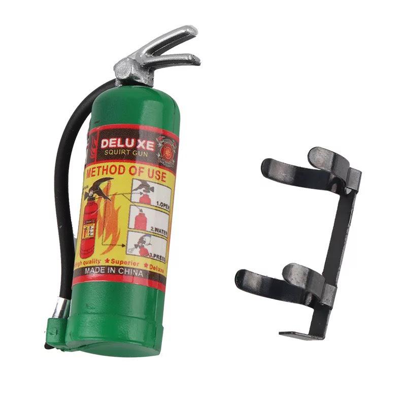 1:10 Scale Dollhouse Miniature Fire Extinguisher with Bracket