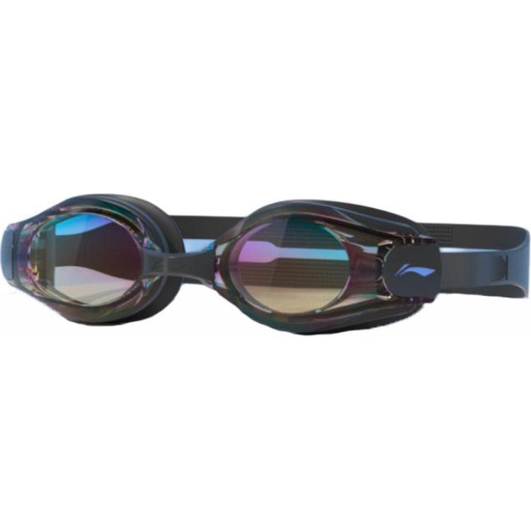 Li Ning Swim Goggles Polycarbonate, Silicone Unisex Black LXJU503-1