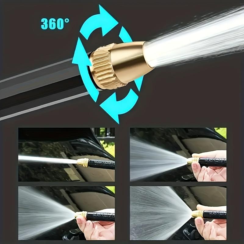 Heavy Duty Pressure Washer Gun Long Handle Ergonomic Grip Adjustable Nozzle for Car Garden Home Cleaning