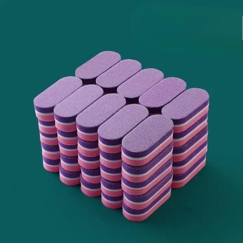 Sponge File, Small Tofu Blocks, High-elasticity Sponge, Nail Polish and Sanding Dual-purpose Tool, Washable Jelly