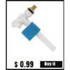 PT100 50/100/200mm Temperaturfühler Sonde 1/2' NPT Gewinde Thermoelement Edelstahl Anschlusskopf Messzugang